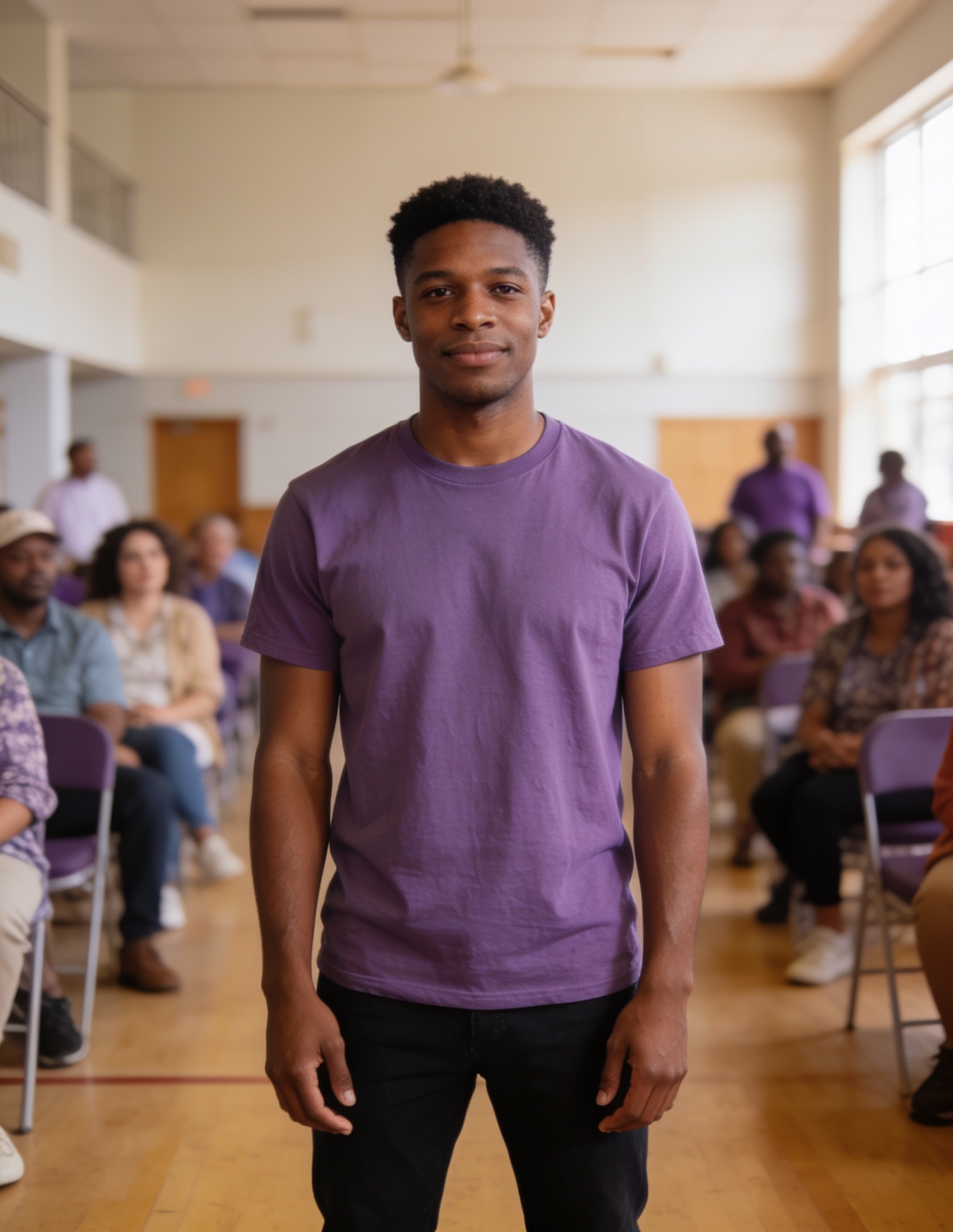 A community fundraising organizer ready to rally support for a public-health cause